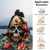 1pc Day of the Dead Design Blanket  Soft & Cozy, Perfect Gift for Any Occasion,Living Room, Travel, Camping, Car Blankets