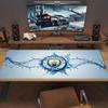 Manchester City F Large Size Mouse Pad Large Gaming Table Cushion Non-slip Laptop Tablet Big Mousepad XXL Mat Mini PC Playmat With Lock Edge