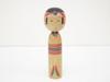 [GEBRAUCHT] Kokeshi-Puppe von Heizaburo Hamatsu, Traditionelles Japanisches Volksspielzeug, Ca.. 24,2 cm, Handgefertigte Holzpuppe, Kyodo Gangu, Gebraucht