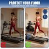 6pcs Non-Slip Walking Pad Mat for Under Treadmill & Exercise Bike Machines