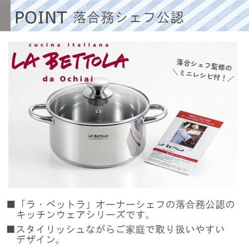 Ochiai Tsutomu" IH 200V Compatible 20cm Double-handled Pot LB-173R