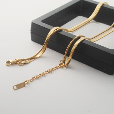 Doppellagige Halskette, Damen Stacked Tragen Kurzes Leichtes Luxus High-End Design, Halskette, Schlüsselbeinkette, Accessoires, Personalisierte Pulloverkette