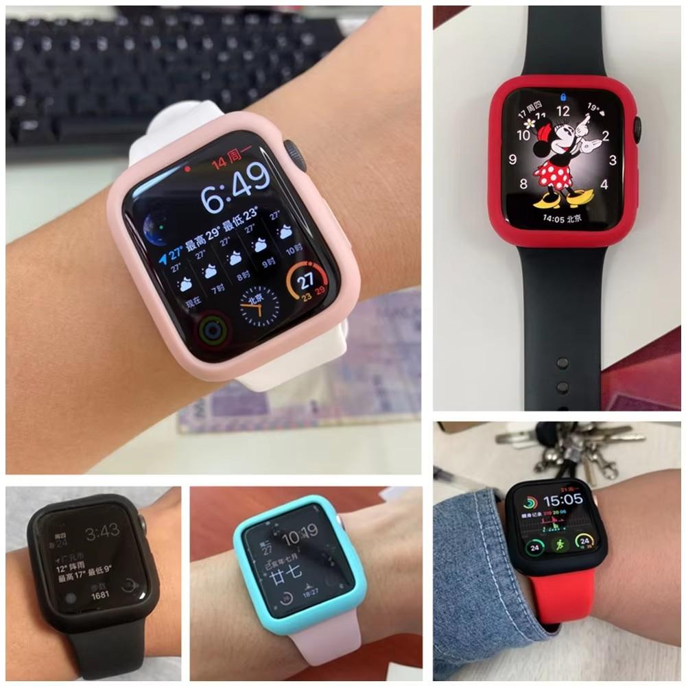 Kryt pro pouzdro Apple Watch 42mm 46mm Měkký TPU kryt ochrana displeje Apple Watch Series 10