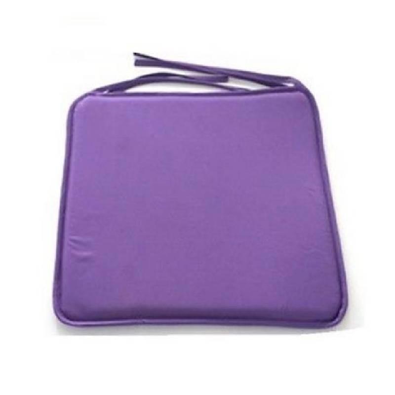 Stylish Foam Chair Cushion In Solid Color For Dining Room And Office Use Featuring Multiple Color Options Like Deep Red And Sky Blue
