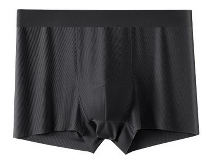 "DGG Pánské bezešvé boxerky z ledového hedvábí s grafenem - Antibakteriální a prodyšné letní spodní prádlo"