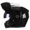 Safety Motorcycle Helmet DOT Flip Up  Double Lens Unisex Helmet With Visor  Cross Section Helmet  Modular Flip Helm