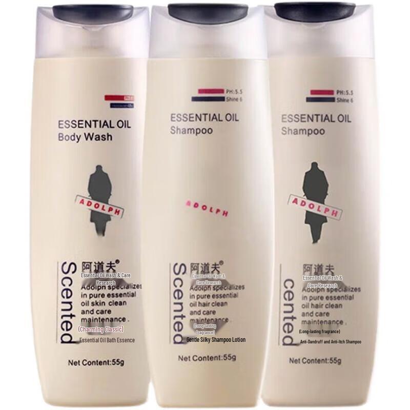 

Adolph Gentle Silky Hair Care Travel Set