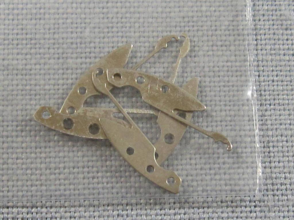 CITIZEN Part C 1060 Chronomaster and other backing set of 5 077-27 A/D/D plates