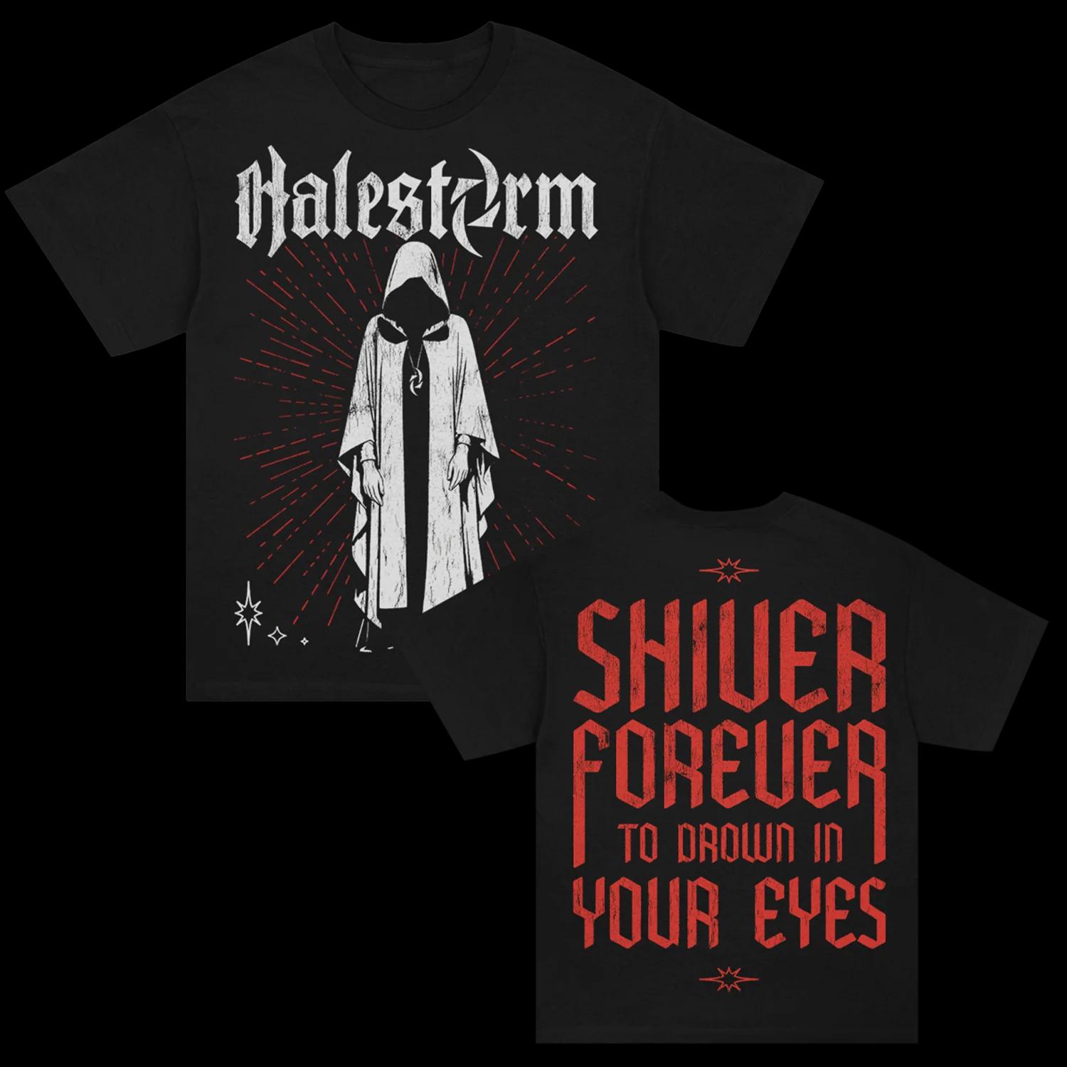 

Halestorm The Neverest Tour 2025 Date Unisexs and Womens Tshirt Full Size S4XL Fan Gift Casual Fashion Daily Wear S