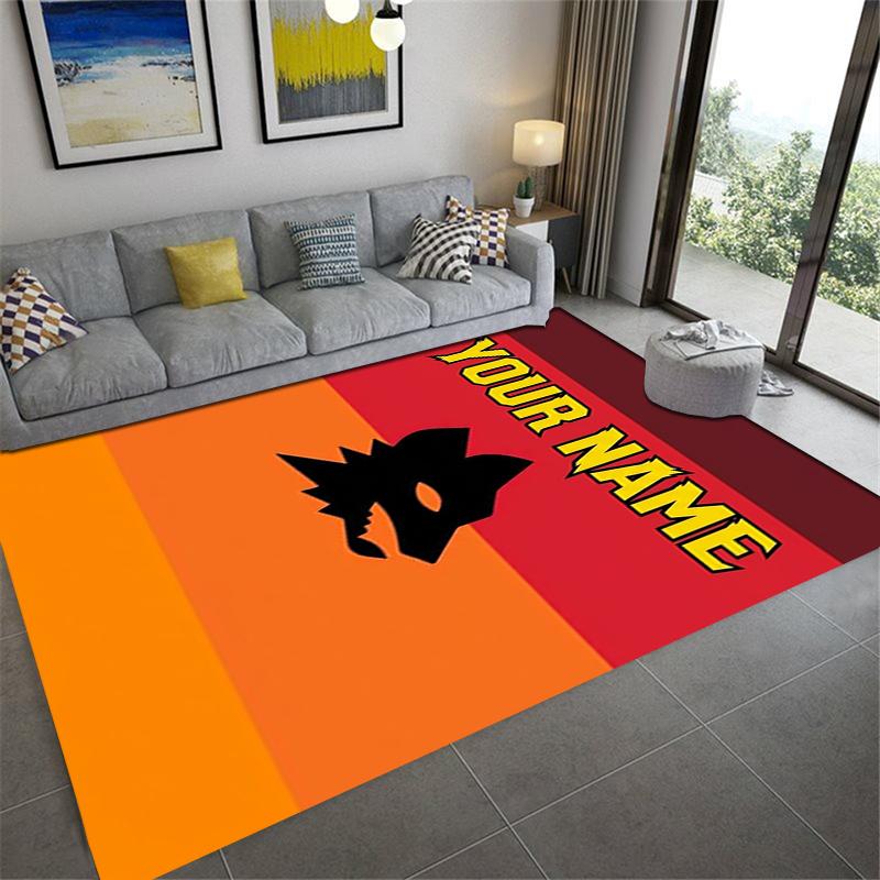 Custom Name AS Roma Carpet Rug for Living Room Bedroom Home Sofa Decoration,Kids Play Non-slip Floor Mat