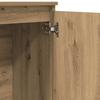 Vidaxl Cabinet, Artisan Oak, 102X35X70 Cm, Wood-Based Material