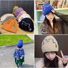 1PC Winter Bear Knit Hat for Women Plush Furry Beanie with Ear Protection Warm Knitted Cap Perfect Christmas Gift