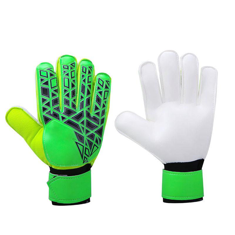 China Manufacturer Cheap Contact Latex Finger protection Football Goalkeeper Gloves for Kids