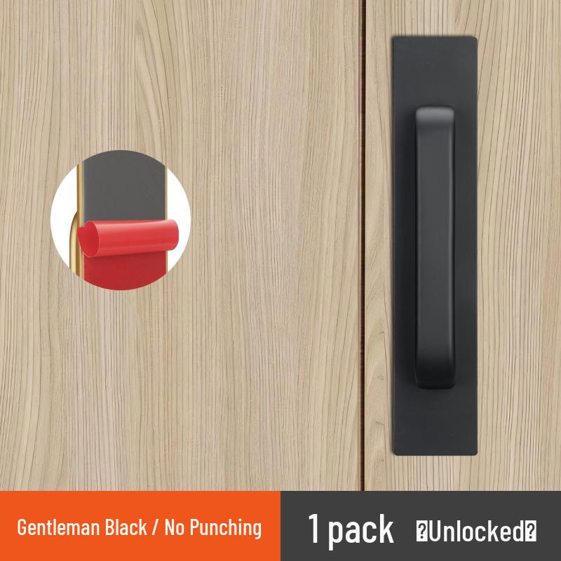 Self-Adhesive Door Pull Handle for Bathroom, Bedroom, or Sliding Doors