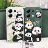 Panda Haus Handyhülle Für Xiaomi Redmi Note 15 Pro Plus 4G 5G Silikonhülle