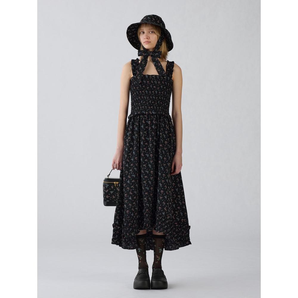 

Gu By Uniqlo Smocking Camisole Dress By Rokh