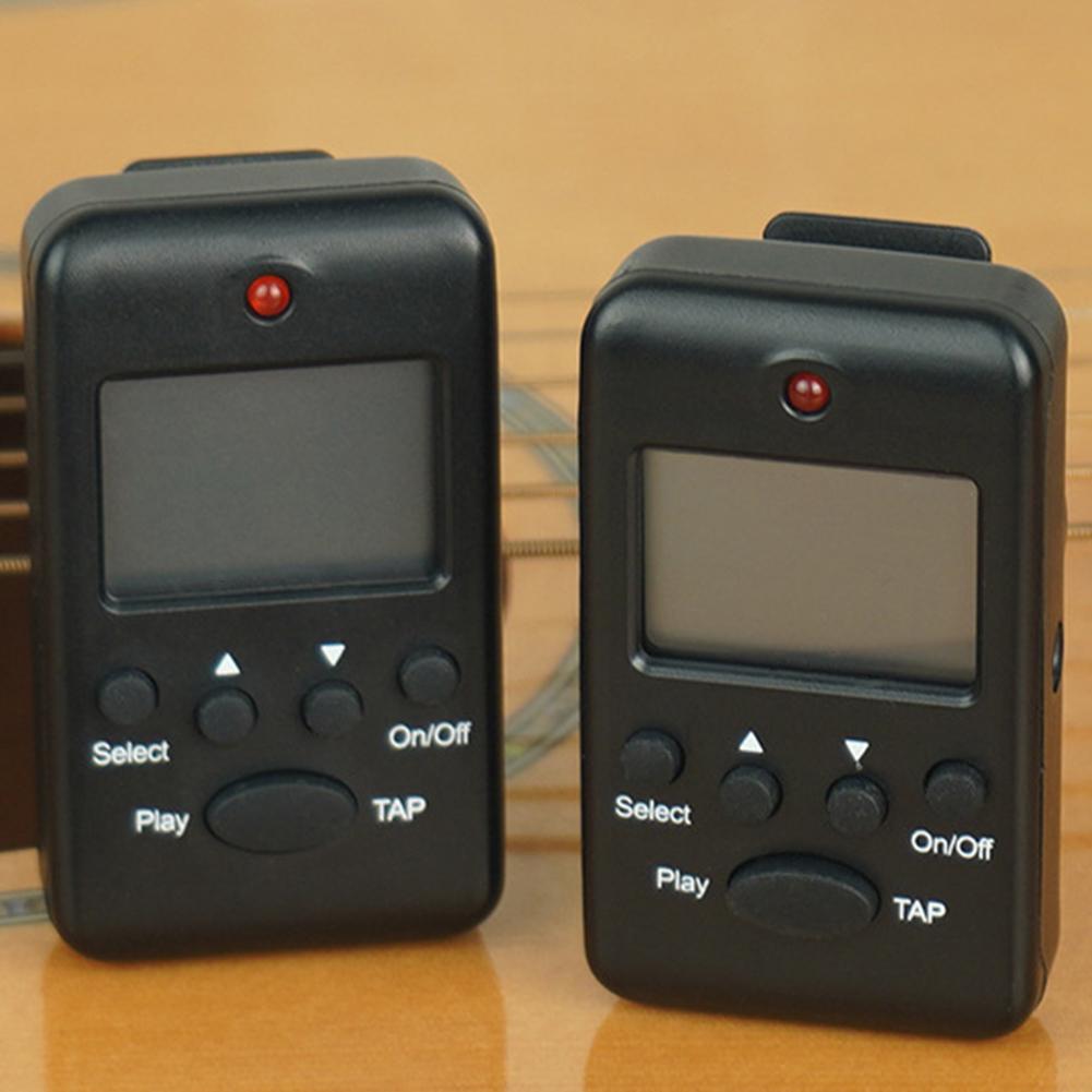 Electronic Metronome Clip On Pocket Metronome Portable Tempo Metronome Loud Sound Mini Metronome Violin Accessories