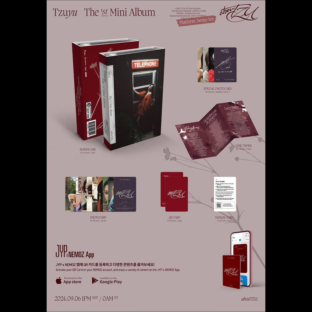 Tzuyu (ZWEIMAL) Über TZU (Platform_Nemo ver.)