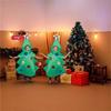 New Christmas Jumpsuit Christmas Tree Styling Clothing Men's and Women's Adult Christmas Tree Clothing