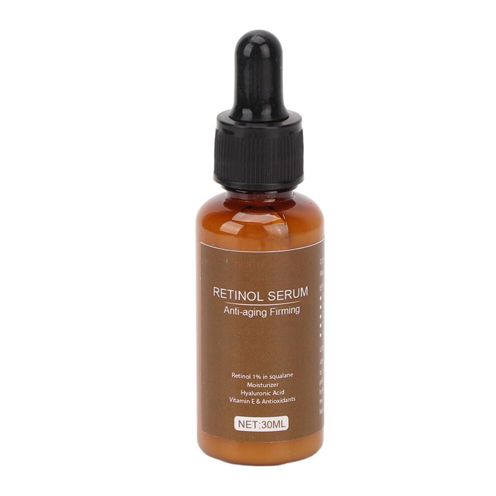 Anti-aging Retinol Serum with Hyaluronic Acid, a Brightening and Firming Skincare Solution for Wrinkles and Fine Lines, Collagen less