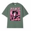 Alice Cullen Team Vampire Movie Graphic 2026 Tshirts Men Women Summer Vintage High Street T Shirt 100 Cotton Oversized Tshirt