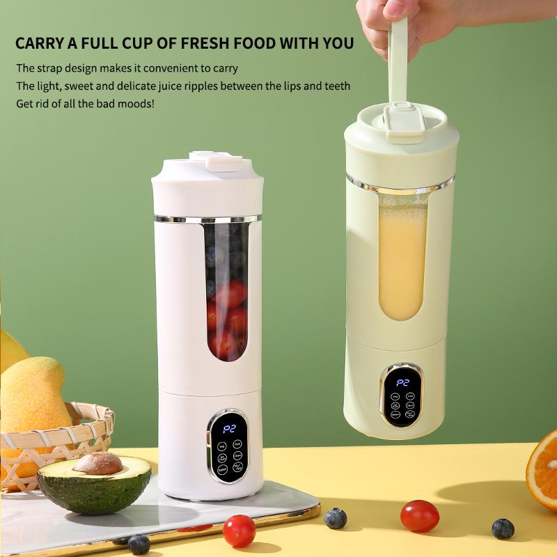 Xiaomi USB Charging Portable Juicer, Handheld Blender, Digital Juicer, Multifunctional Juicer Cup, Capable of Making Smoothies