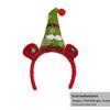 Christmas Deer Antler & Snowman Headband - Festive Party Headdress Gift