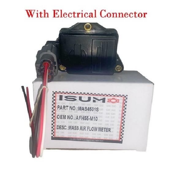 

Mass Air Flow Sensor & ConnectorFits: Nissan Sentra , 100 NX Sunny Infiniti G20