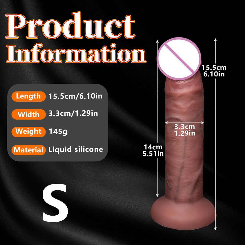 Realistic Soft Big Dildo Thick Fake Penis Silicone Cock Vagina Masturbation Suction Cup Anal Massager Dick Sex Toys for Women