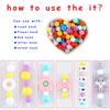 Kovict 9MM 40-80Pcs Round Silicone Bead 9MM Food Grade For Jewelry Making DIY Bracelet Pacifier Chain Accessories
