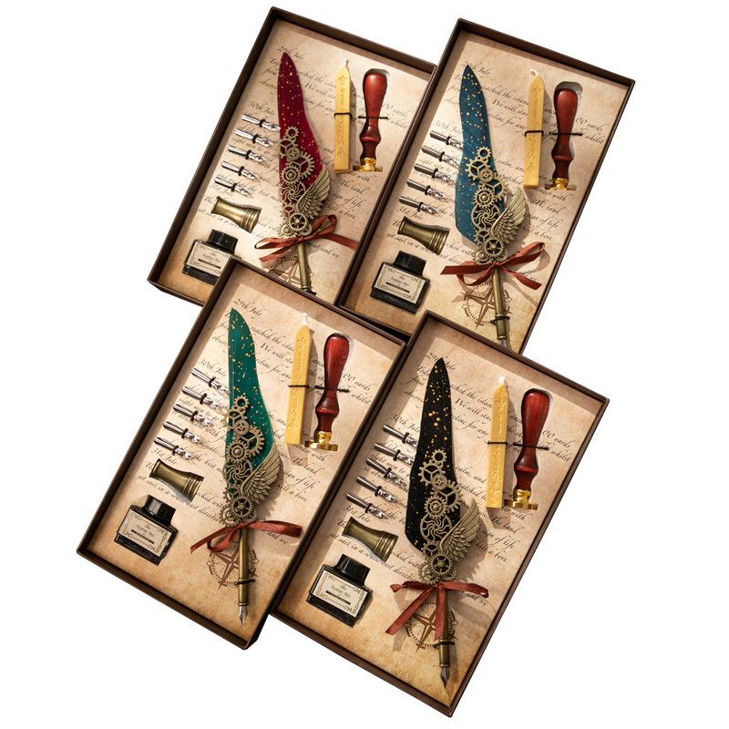 Creative Retro Mechanical Accessories Quills, Available For Direct Sale Vintage Holiday Gifts