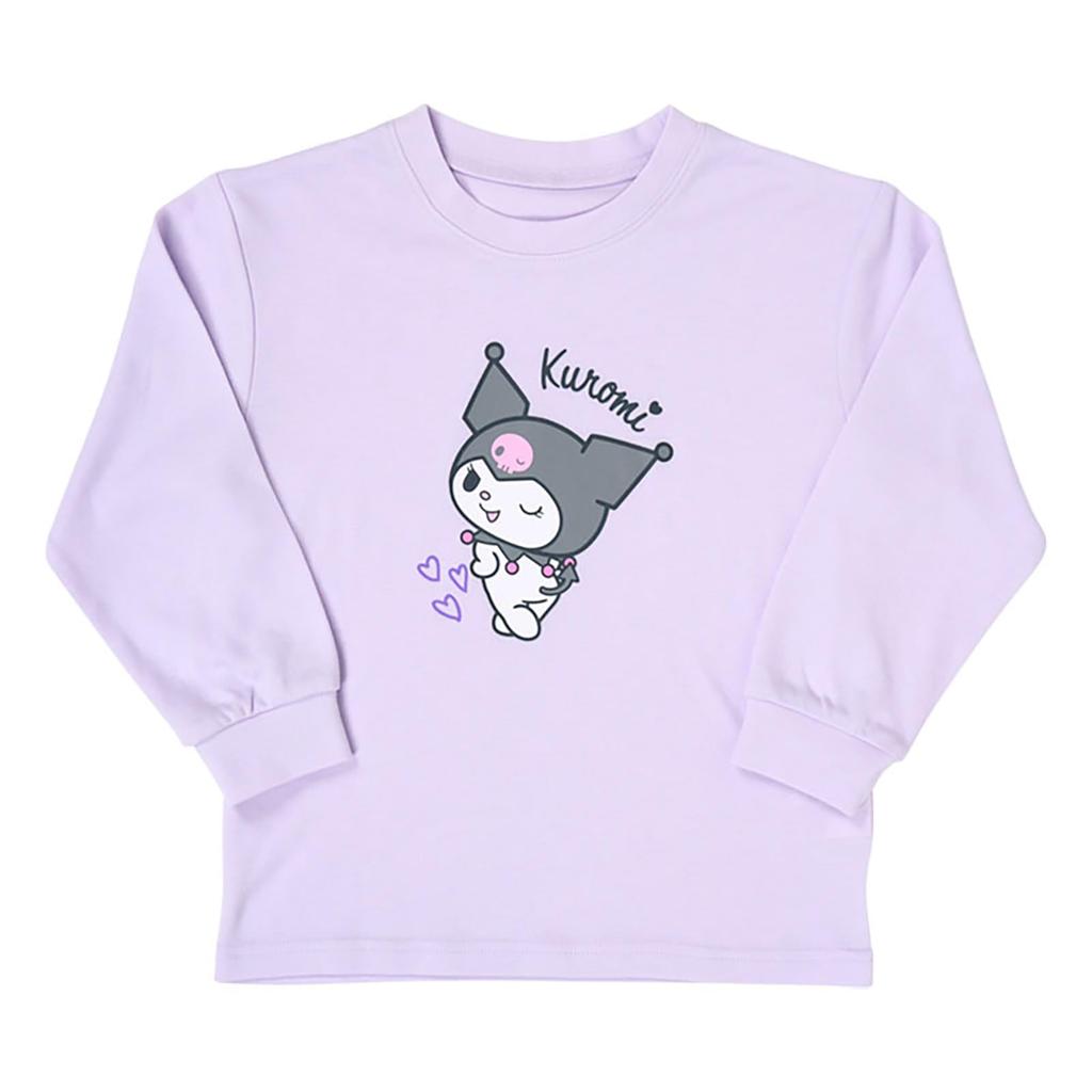 Sanrio Long Sleeve 487473 Kids' Pajamas, Kuromi, 130cm,