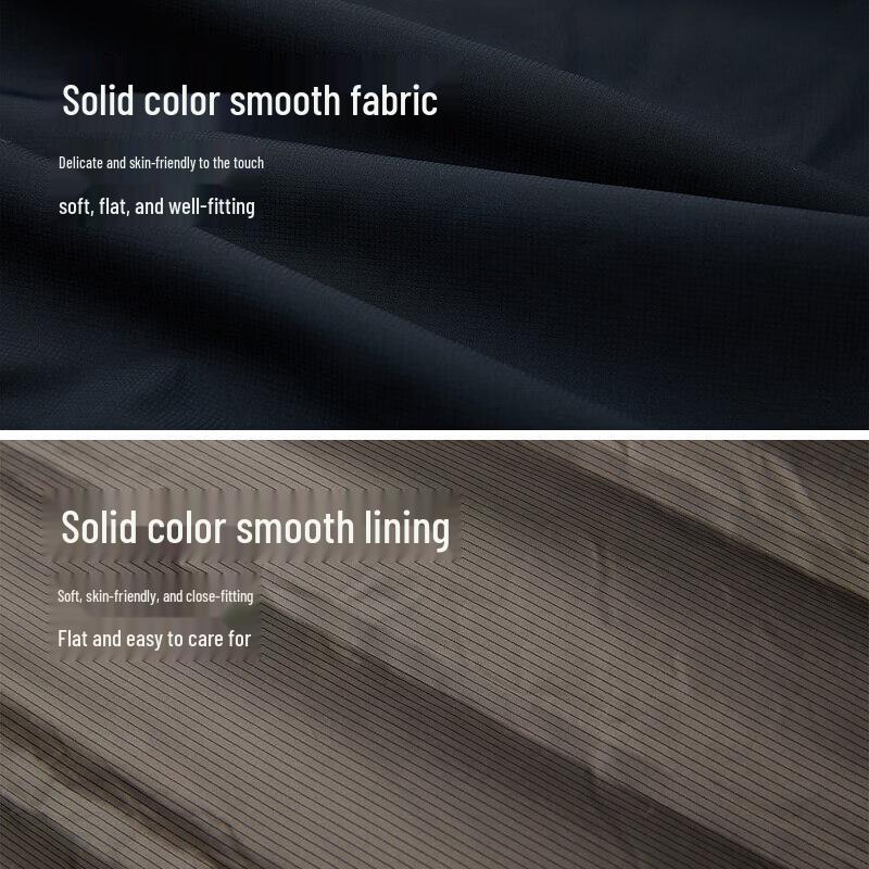 HLA Herren Jacke mit Buchstabenprint und abnehmbarer Kapuze