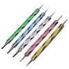 5 Pcs Double Ends Dotting Marbleizing Painting Tool Nail Art Dot Manicure Polish DIY