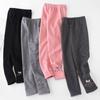 Fleece Plush Legging Trousers Thick Girls Lined Leggings Fashion Warm Trousers Pants  Girls Gift