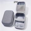 1 pezzo Borsa Resistente Nera per Monitor della Pressione Sanguigna con Tracolla - Custodia Rigida Portatile Busta Accessorio Moda Donna