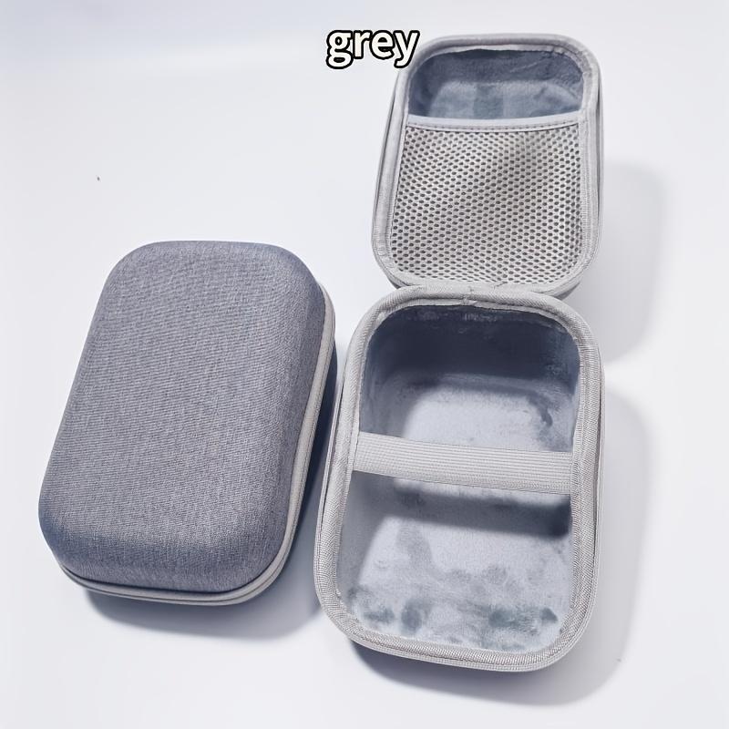 1 pezzo Borsa Resistente Nera per Monitor della Pressione Sanguigna con Tracolla - Custodia Rigida Portatile Busta Accessorio Moda Donna