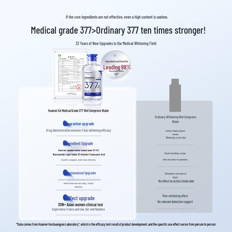 Huameike 377 Apă Esență Hidratantă pentru Luminozitate 350ml