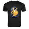 Astronaut Holding Glowing Planet Space Graphic T-Shirt