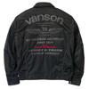 Vanson Men's Mesh Swing Top Jacket in Black/Gunmetal
