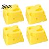 Decorative Keycap for Typing Enthusiasts 4PCS Cheese Keyboard Keycaps 3D Printed Macaron Color Key Caps Custom Novelty Keycaps Gaming Cross