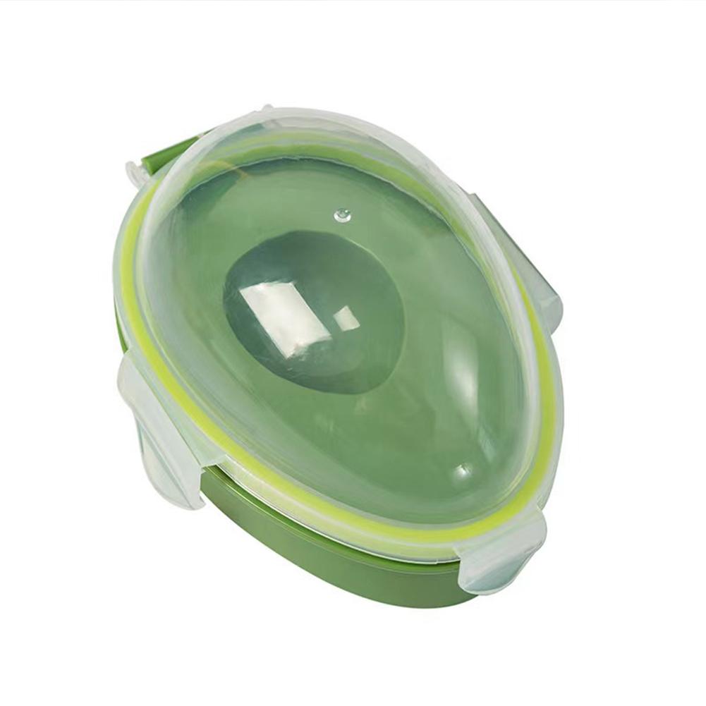 Avocado Saver Holder Reusable Avocado Storage Box Fruit Saver Avocado Storage Container for Food Fresh Keeping зелёный