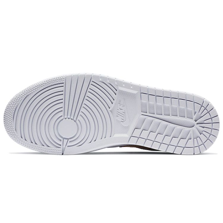 Air Jordan 1 Retro Low White Metallic Gold Women Sneakers CZ4776-100