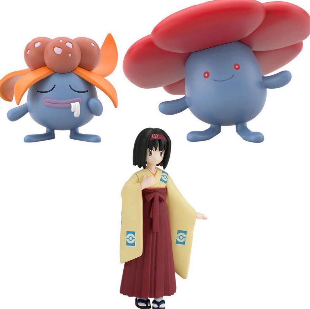 [USED] Pokémon Scale World Kanto Region Erica, Scarlett Johansson, and Rafflesia