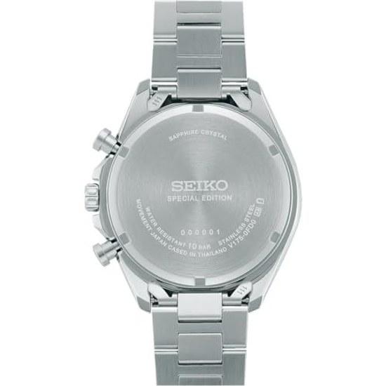 SEIKO SELECTION SBPY179 Mens Watch Solar Chronograph Date Calendar24-Hour Hand Equipped 2025 Raise Future Special Edition Stainless Steel