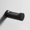 Black 304 Stainless Steel No-Drill Coat & Hat Hook for Bathroom or Entrance