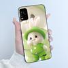Phone Case For BLU G71 Plus G71+ Case Luxury Cute Love Rabbit Cartoon Funny Cover Shell Black Soft Silicone Protective Casing