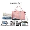 Travel Portable Luggage Sports Tote Bag Fitness Bag Shoulder Weekend Overnight Bag Storage Bag
