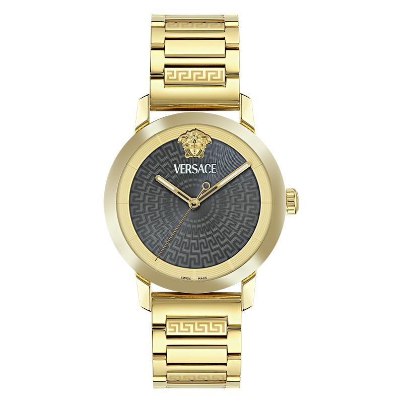 Versace V Helix Bracelet Watch Two-Tone Men Watches Gold VE9G00324