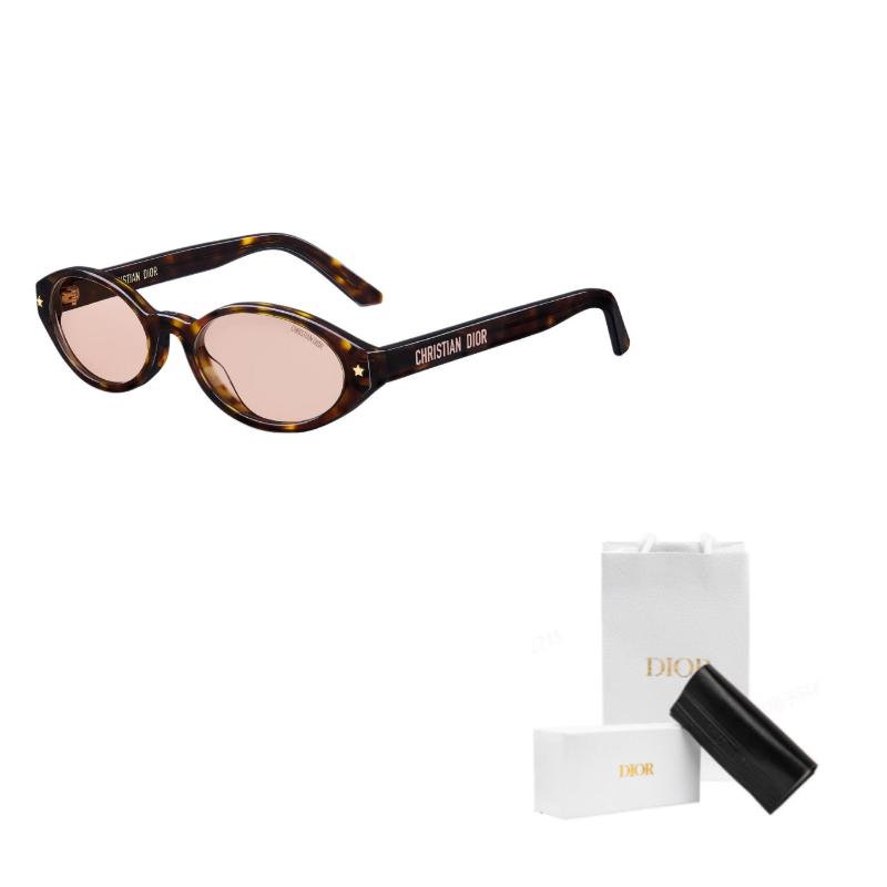 Dior Original Design Oval Sunglasses Unisex sunglasses Tortoise DPFCR1IXR_20L0